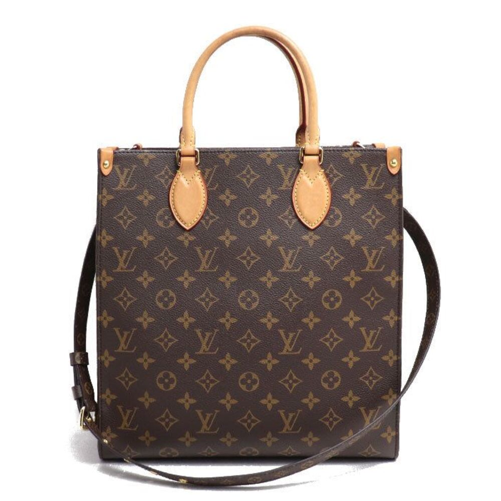 Louis Vuitton Sac Plat PM Monogram 2way Shoulder Bag